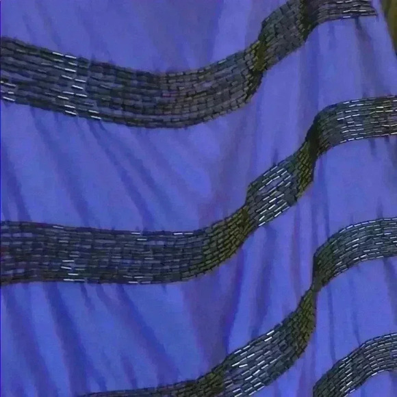 NEW silky beaded Cremieux top - Picture 4 of 4